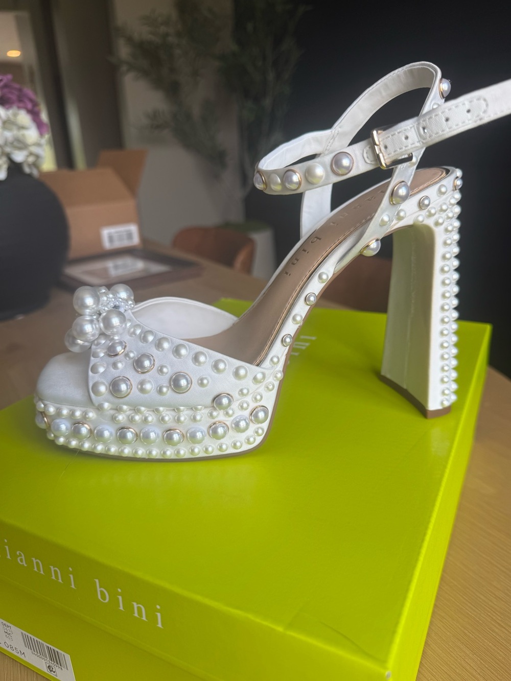 Gianni Bini Pearl Platform Heels